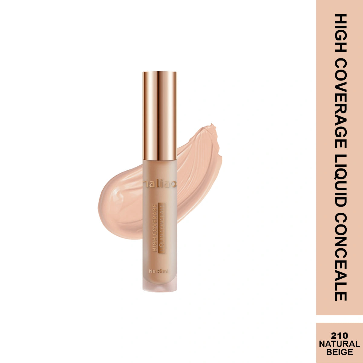 Maliao High Coverage Liquid Concealer - Flawless Camouflage for Perfect Skin